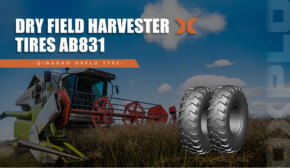 Dry Field Harvester Tires AB831