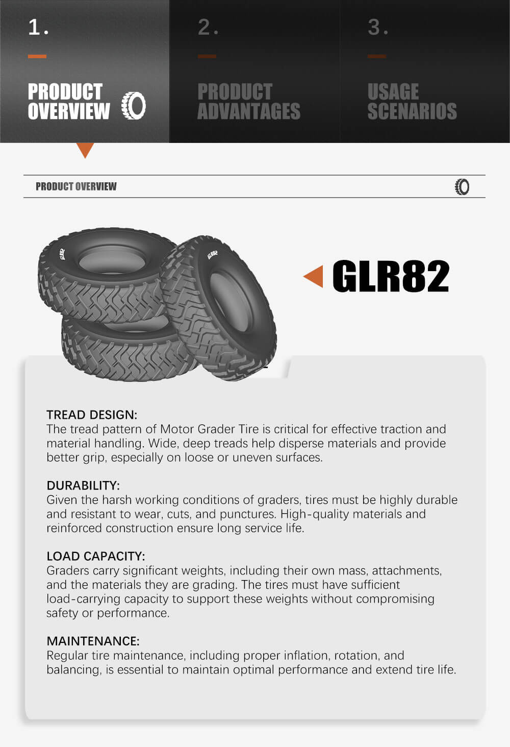 Motor Grader Tire