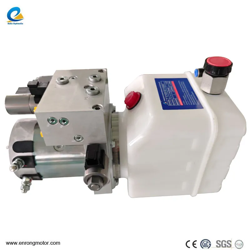 Customized Product 24V 1.3KW Horizontal 4L Fuel Tank Power Unit