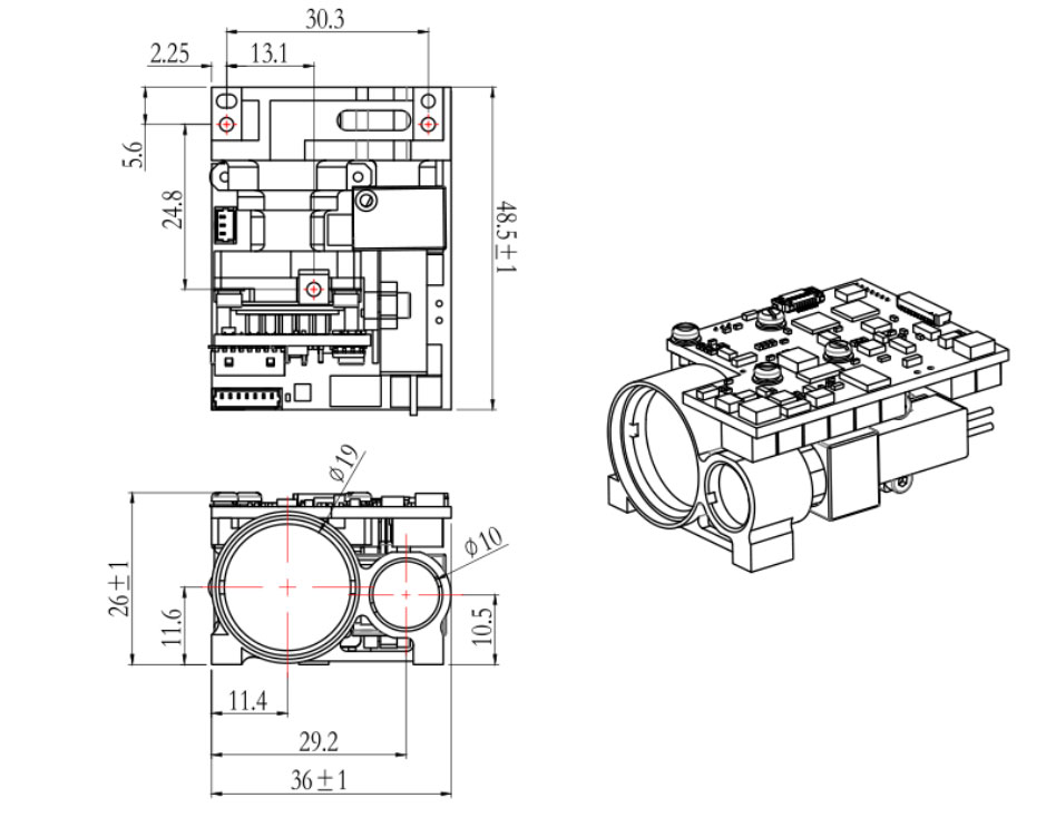 3km Laser Rangefinder