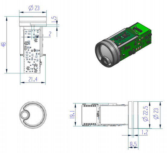 1.2km LRF Module