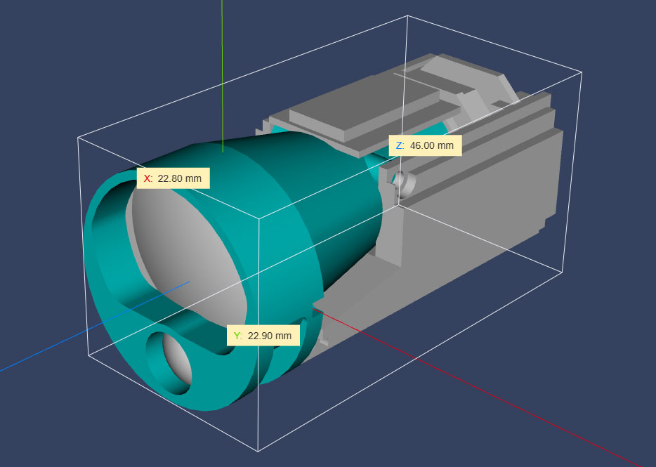 2km Laser Rangefinder Module