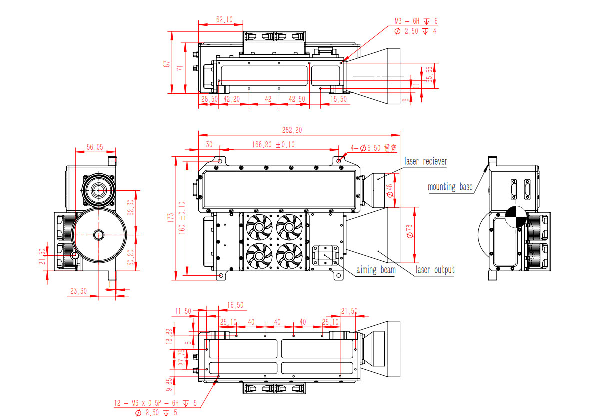 100mj Laser Target Designator And