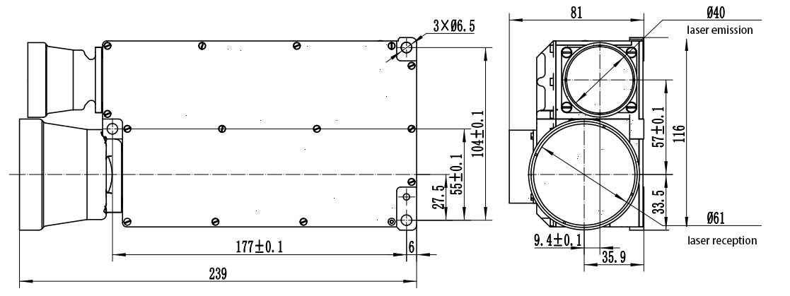 110mj Laser Target Designator And