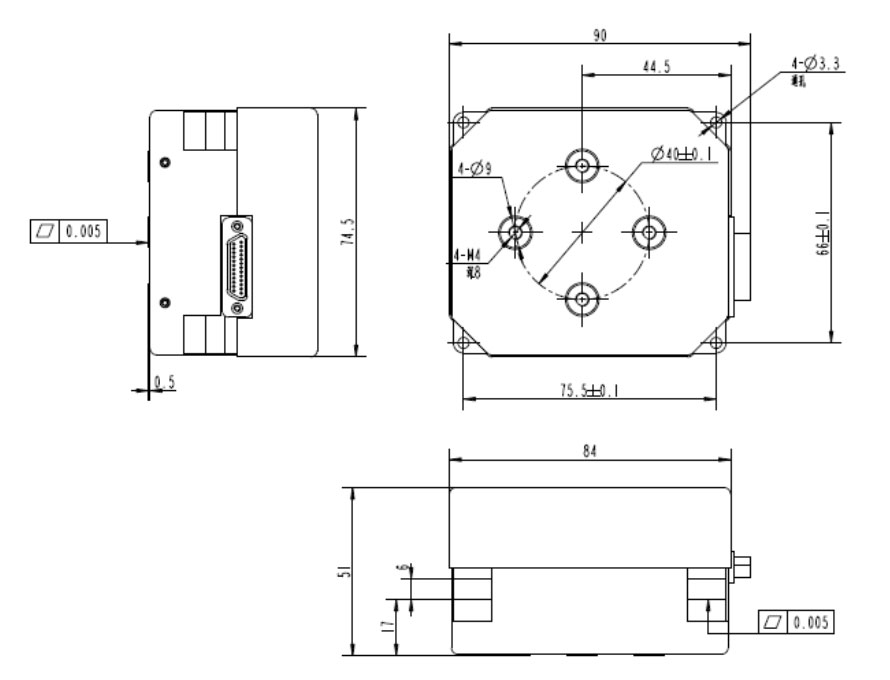 High Precision Laser Gyroscope 0.01