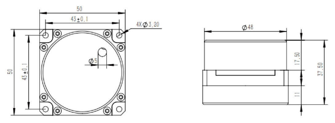 50 Series Single Axis Fiber Optic Gyro Fog