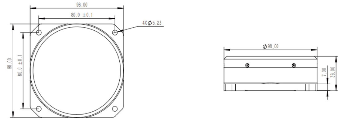 F98 Single Axis Fiber Optic Gyro Fog