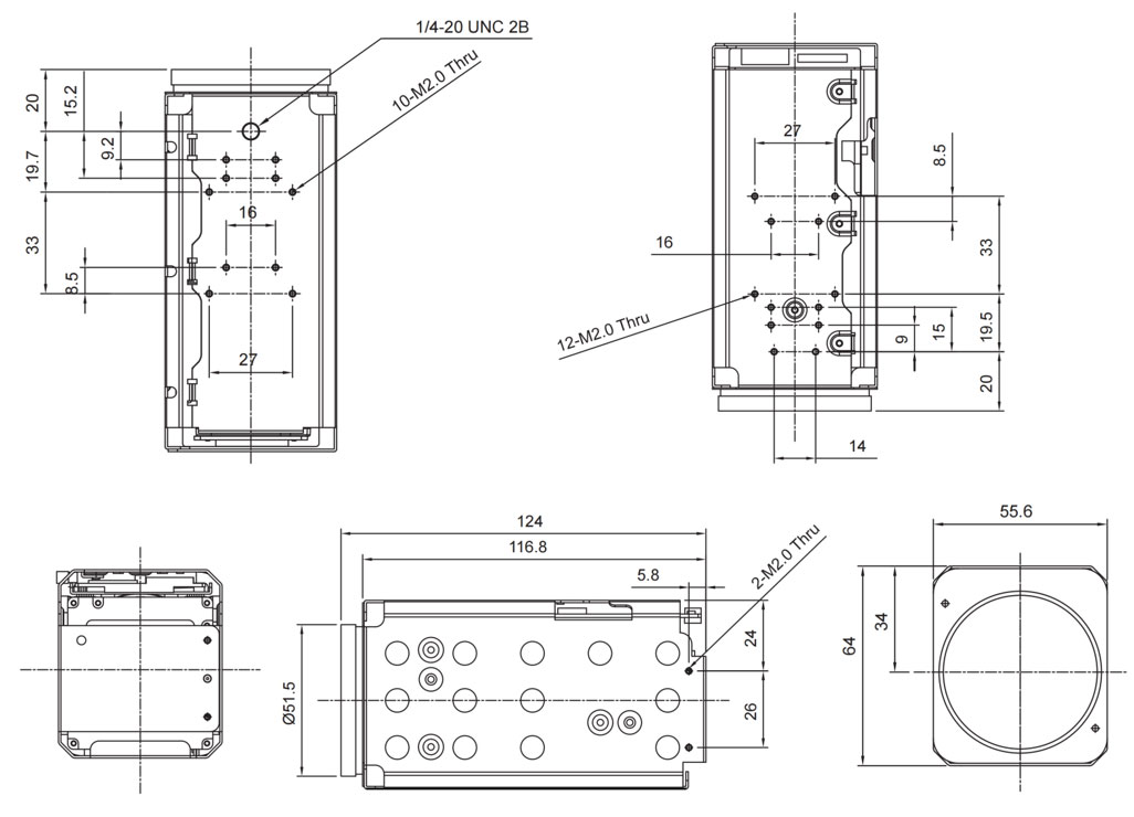 2 Megapixel 36x Optical Zoom Ultra Starlight Digital Camera Module