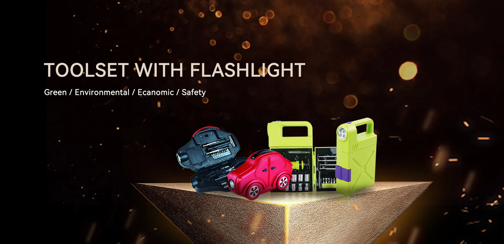 Toolset with Flashlight Supplier