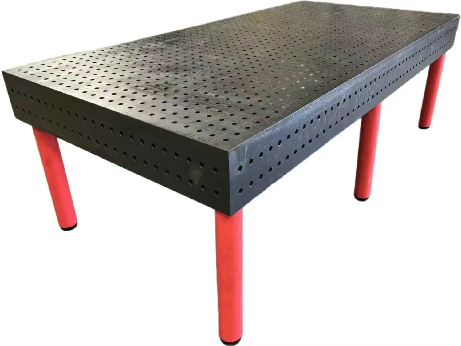 What are the advantages and functions of welding tables in military production?