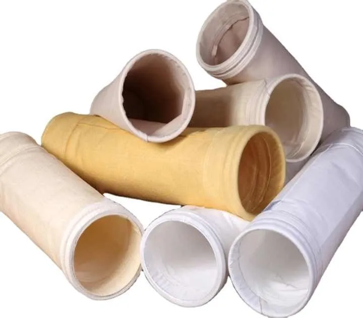 What are the material characteristics and applications of industrial bag dust collector filter bags?