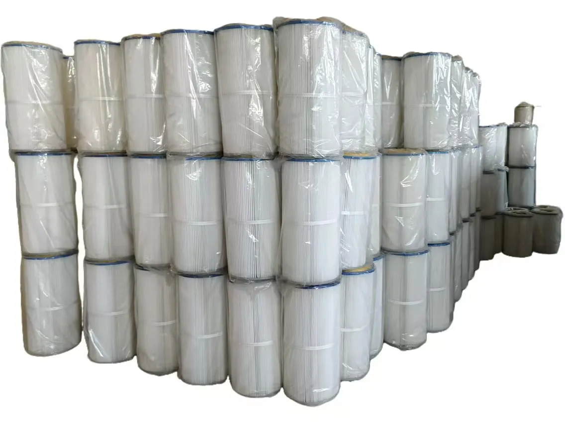 Filter cartridge dust collector filter element