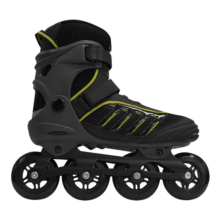 What are the differences between single-row and double-row roller skates?