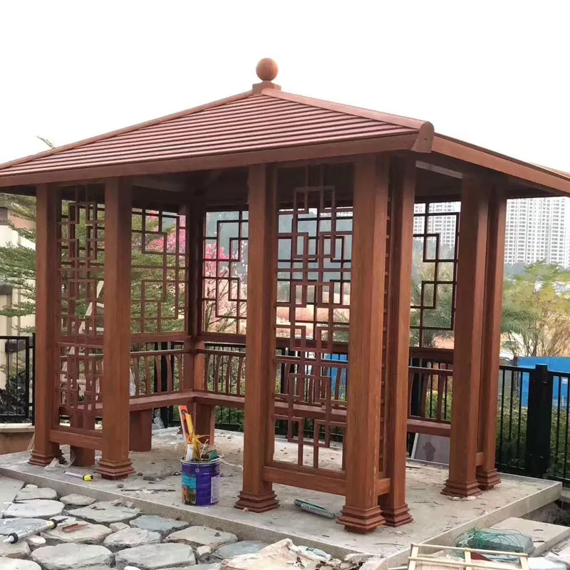 Kitajski slog Patio Modern Sunrooms Gazebos