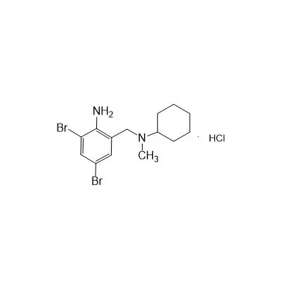 2-amino-3,5-dibrom-N-cikloheksil-N-metilbenzilamino hidrochloridas