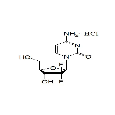 4-ammino-1-[3,3-difluoro-4-idrossi-5-(idrossimetil)tetraidrofuran-2-il]-1h-pirimidin-2-one cloridrato