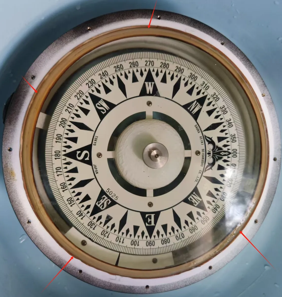 Why need to do overhaul service for magnetic compass bowl