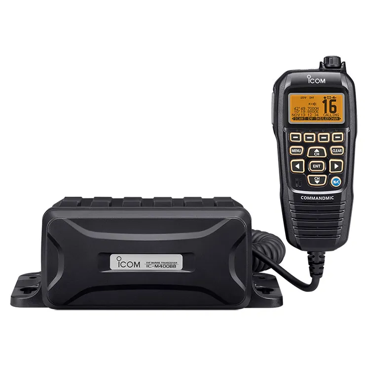 ICOM IC-M400BB VHF 해양 트랜시버(미국 버전)