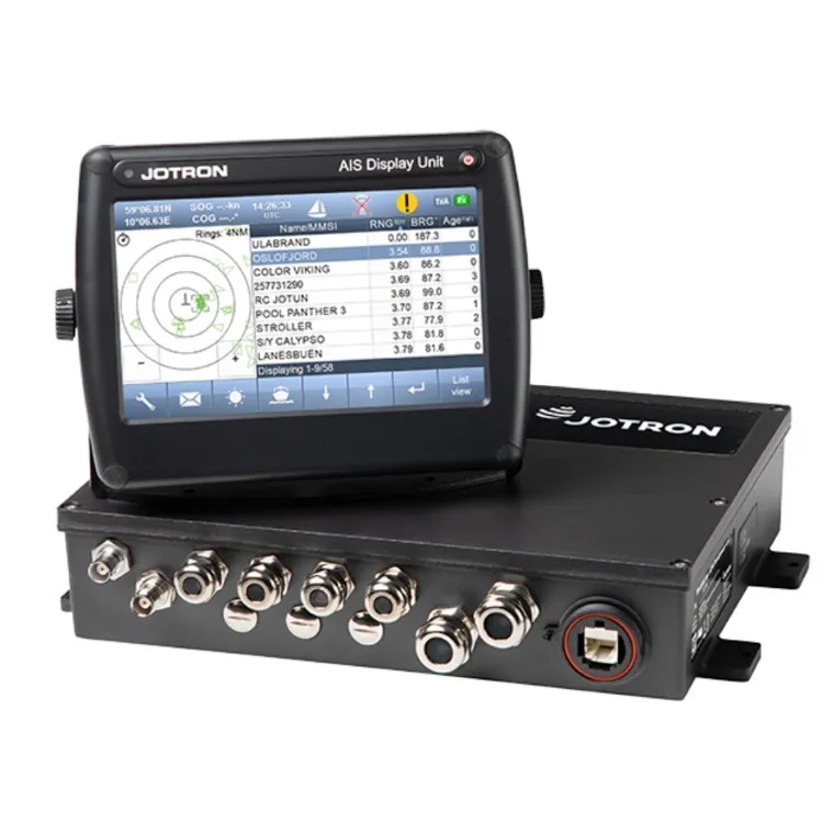 Jotron Tron AIS TR-8000 MkII Classe A completo com antena GPS