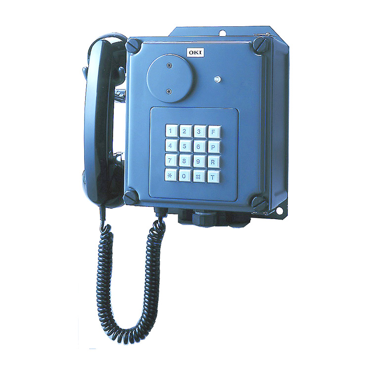 NHE ODA-1385-1N Téléphone automatique de bureau étanche (IP65) de type mural