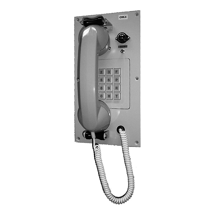 NHE ODA-1782-1N Téléphone automatique étanche au pont (IP55) de type encastré
