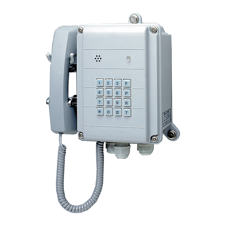 NHE ODA1310-1 Αυτόματο Τηλέφωνο τύπου τοίχου με προστασία από σταγόνες