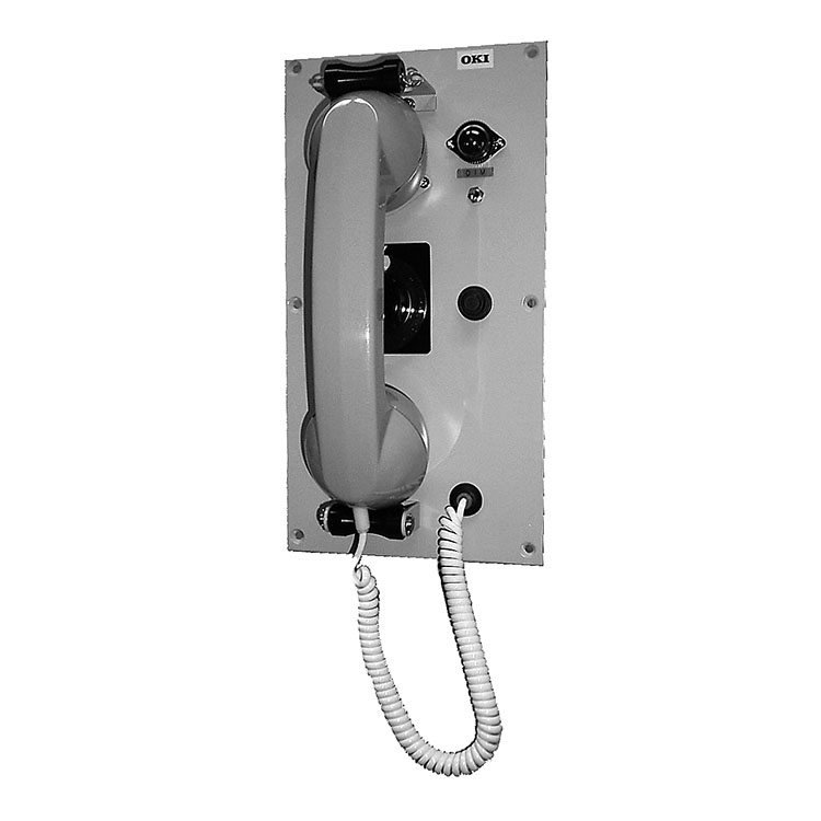 एनएचई ओडीसी-3782-1एन डेक-वॉटरटाइट (आईपी55) फ्लश प्रकार सामान्य बैटरी टेलीफोन (मल्टी-लिंक)