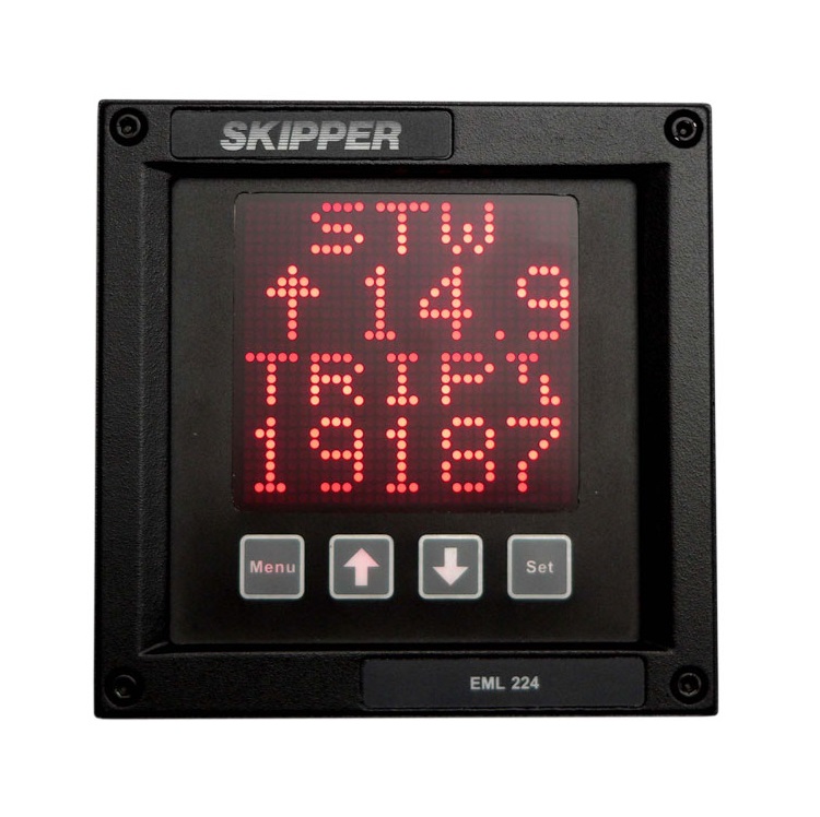 SKIPPER EML224 Kompakt sebességnapló