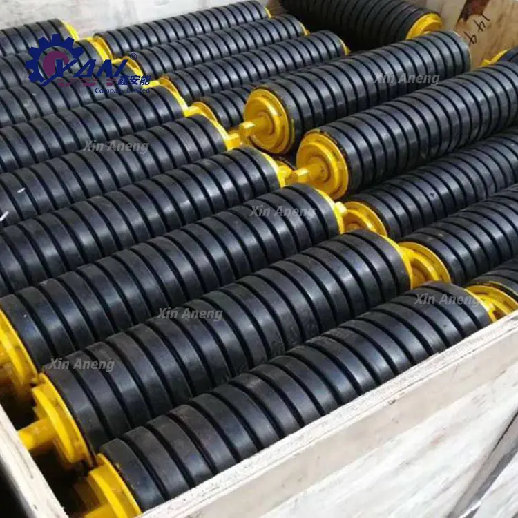 Rubber Spiral Return Roller