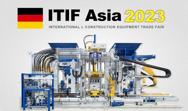 Vi vil deltage i ITIF Asia Exhibition-QGM Block Machine