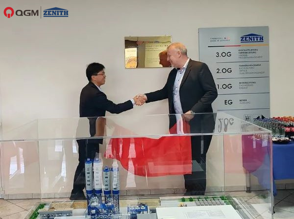 CCPA first overseas training base for engineers and technicians of was launched at Zenith Maschinenfabrik GmbH in Germany