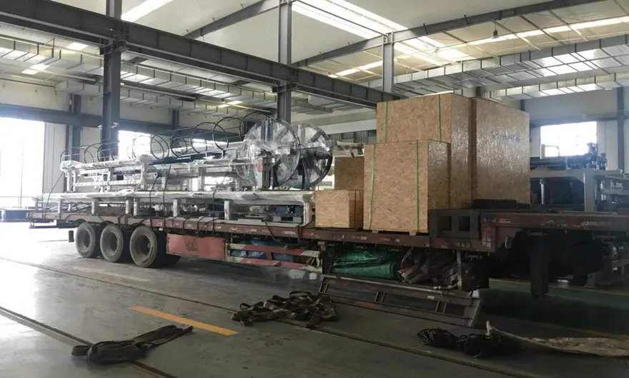 Livraison du projet | Deux machines automatiques de fabrication de briques de ciment QGM ZN1200S livrées dans le nord-ouest de la Chine pour faciliter le traitement des déchets solides industriels