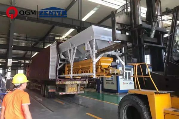 New Project Shipment | Productio Linea QGM QT6 Brick Faciens Machina Traba ad South Sudan, Boosting Municipal Construction