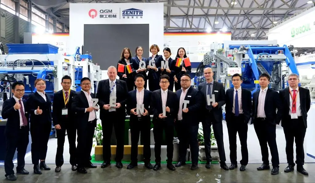 Yksi askel korkeammalle, yksi harppaus pidemmälle! QGM Group saa täydellisen lopun 2018 Bauma China Fair -messuilla