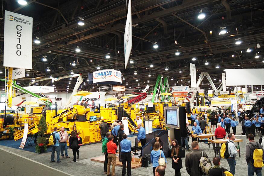 QGM and ZENITH Group Exhibited at World of Concrete 2017