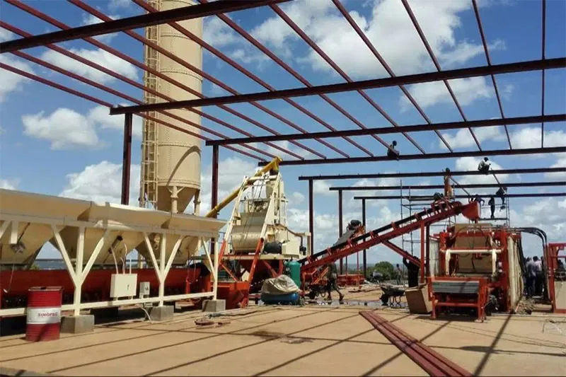 Zambia_T10 Cement Block Machine