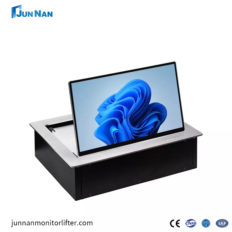 Conference Table LCD Screen Electric Flipper Paperless Meeting System
