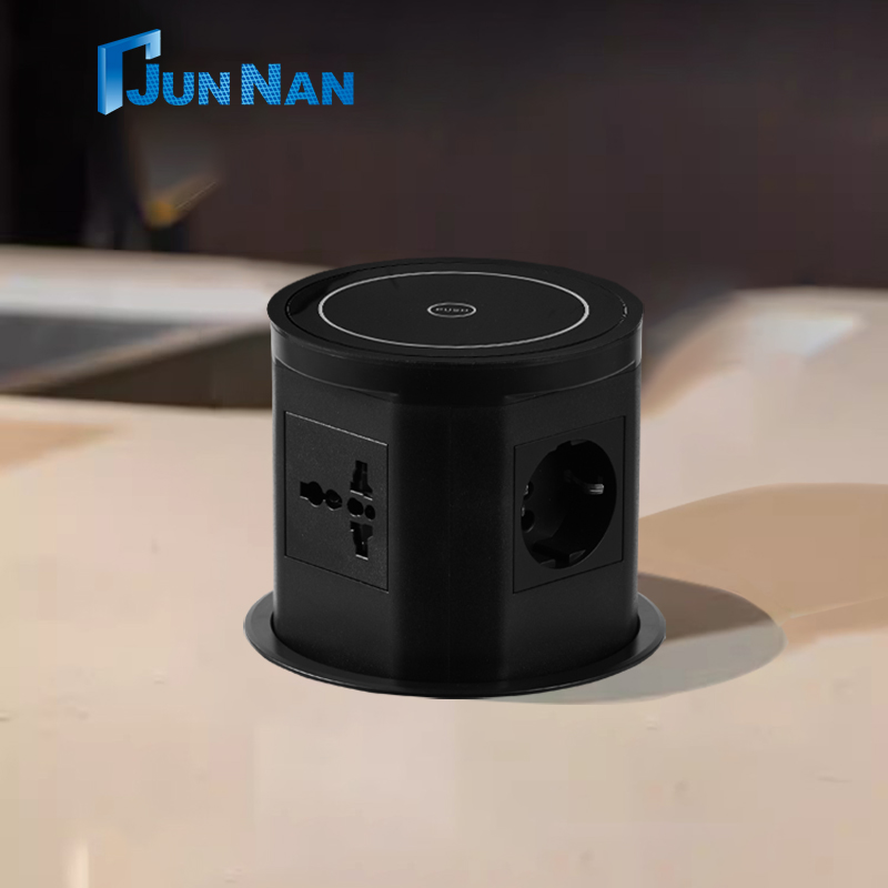 Office Hidden Plug Recessed Multifunction Power Outlet