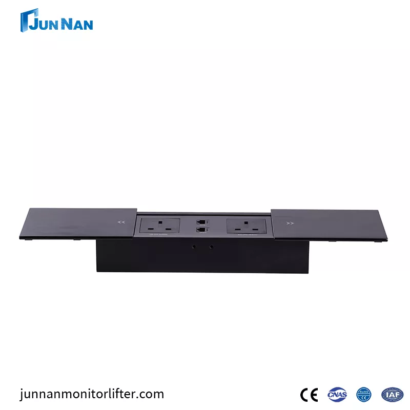 Lift Up Sockets Hidden Table Kitchen Worktop Power Strip Outlet