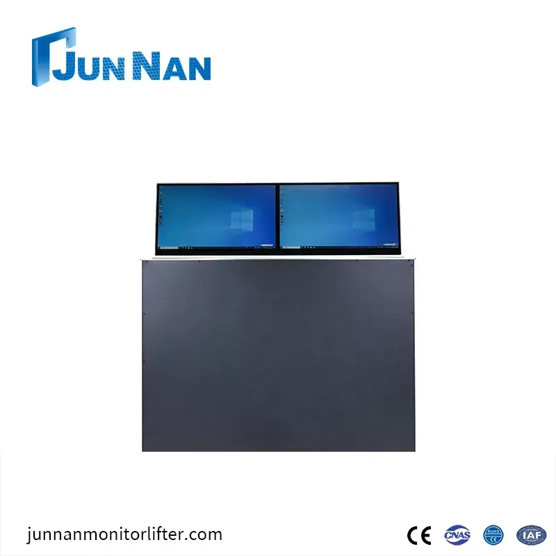 Motorized Dual LCD Monitor Lift