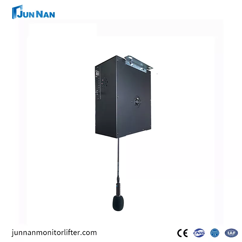 Aluminum Alloy Conference Microphone Control 8/12m Ceiling Hanging Electric Microphone Lifting