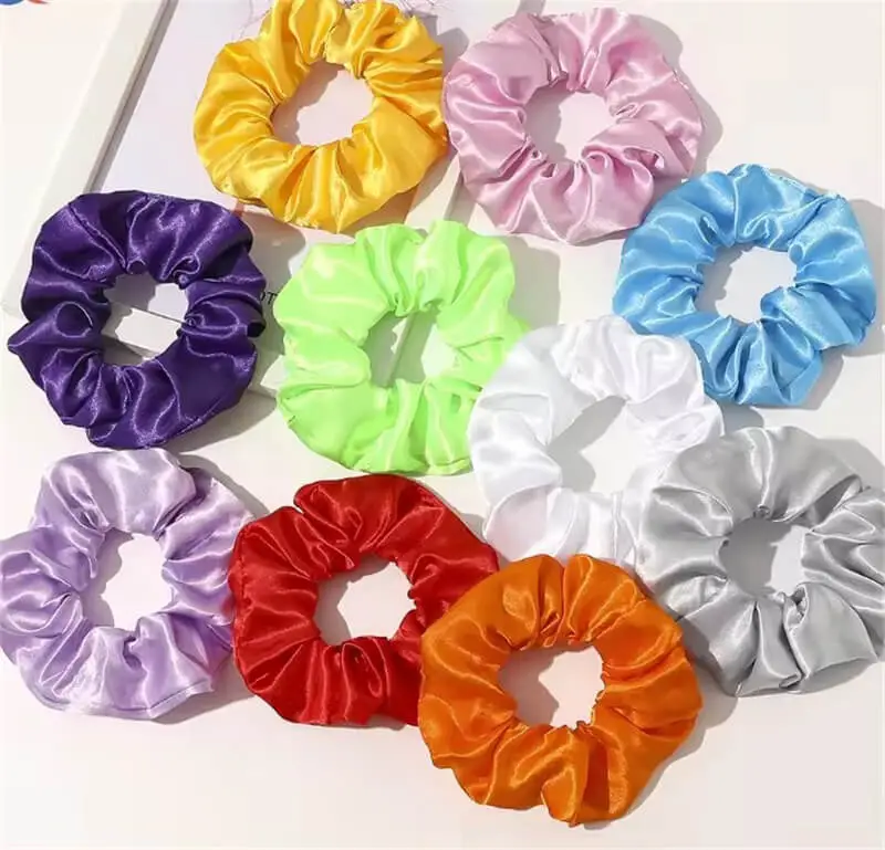 Led Light Up Glowing Scrunchies Rambut