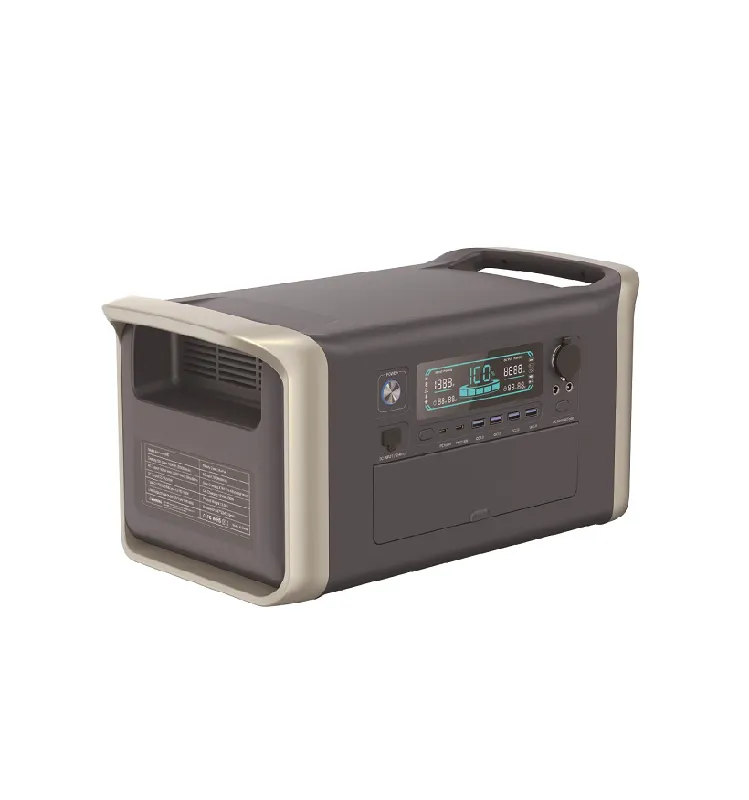 2000Wh Outdoor Portable Power Station with LiFePO4 Battery-AP2000