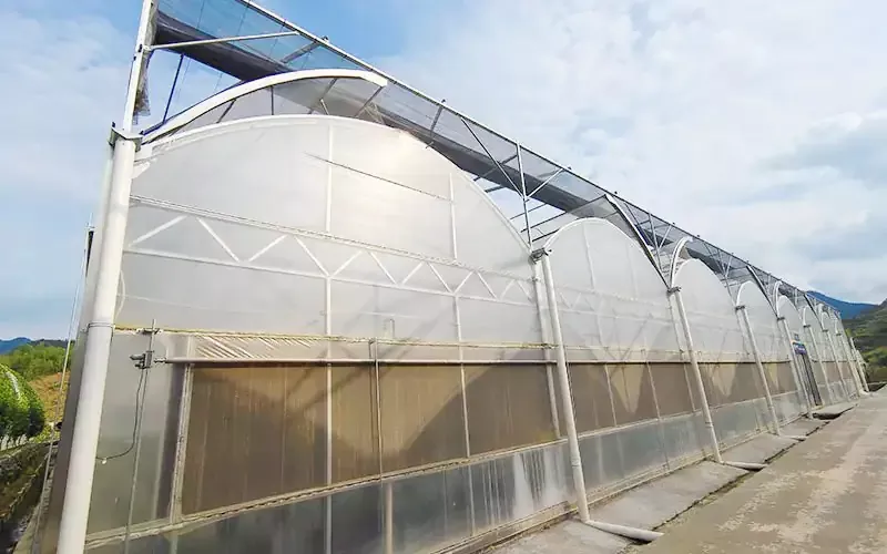 Greenhouse Outside Screen System