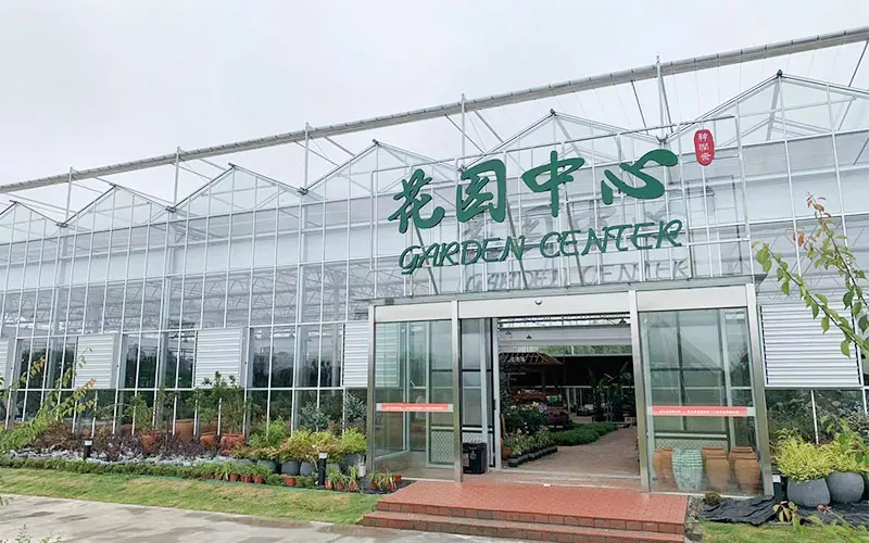 Modern Agricultural Research And Test Greenhouse