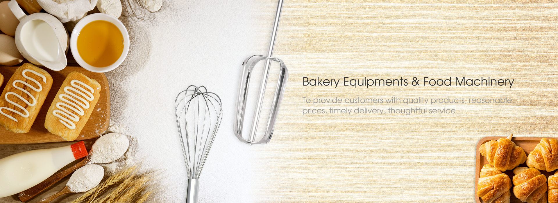Quality Bakery Equipments and Food Machinery