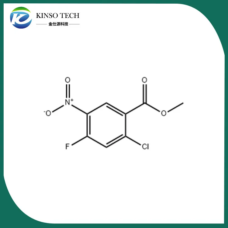 2-Kloro-4-fluoro-5-nitro-benzoikoa azido metil ester CAS 85953-30-6