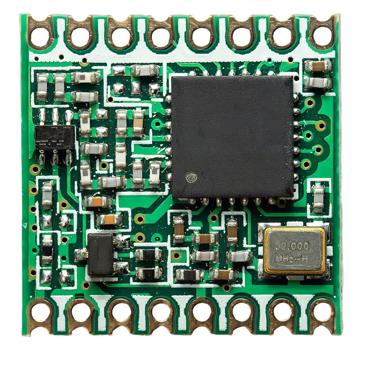 PCB HDI demi-trou