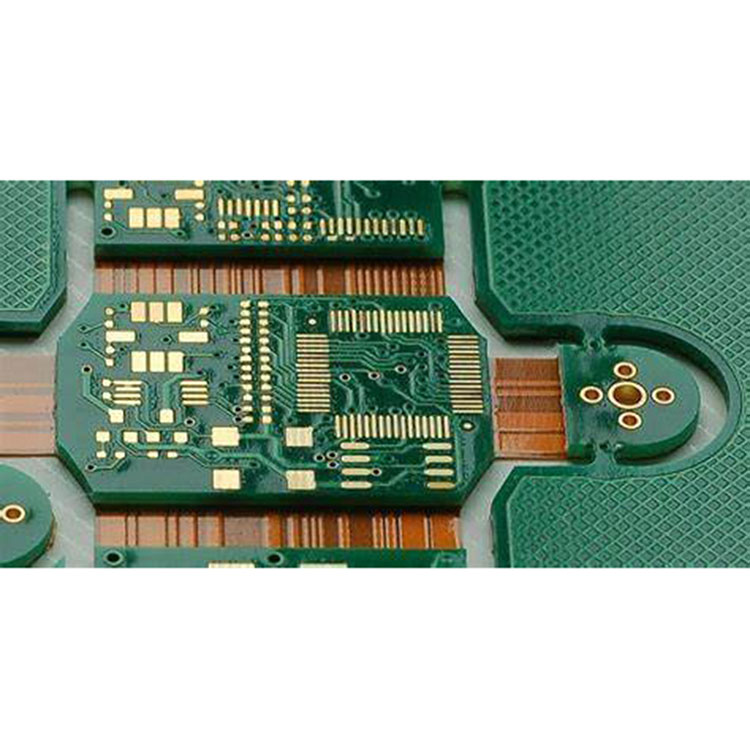 Fabricação de placa PCB Rigid-Flex de placa combinada rígida, macia e dura