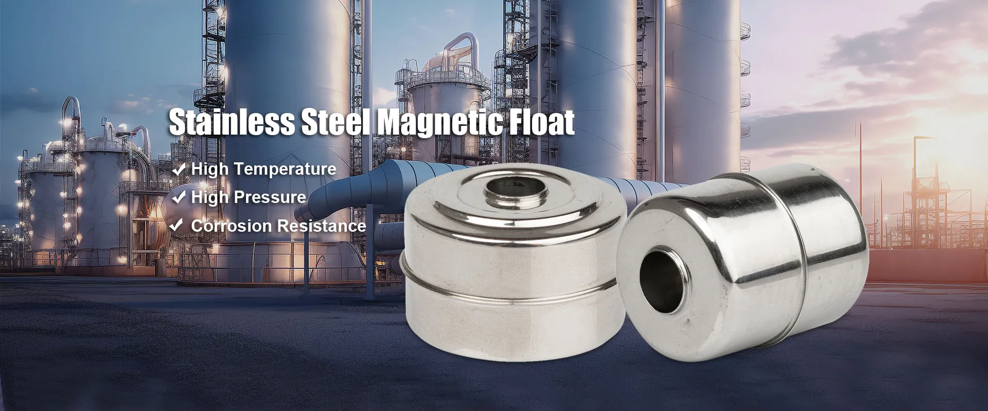 304 316L Stainless Steel Magnetic Float Manufacturer